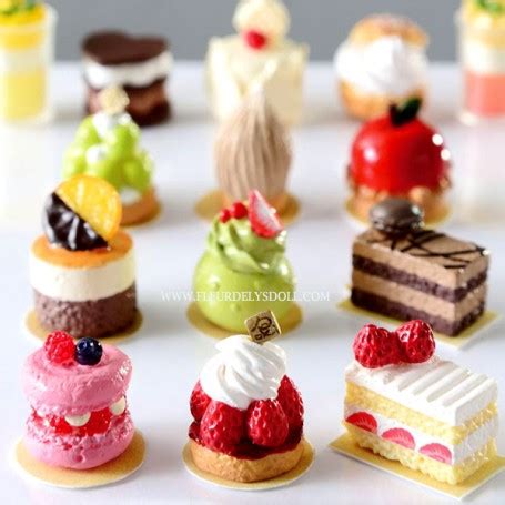 RE MENT PETIT GATEAU FRENCH PASTRY FULLSET 8 BOX REMENT MINIATURE SET