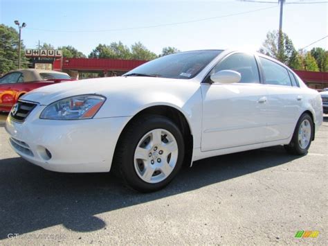 2003 Cloud White Nissan Altima 25 S 51425641 Photo 2