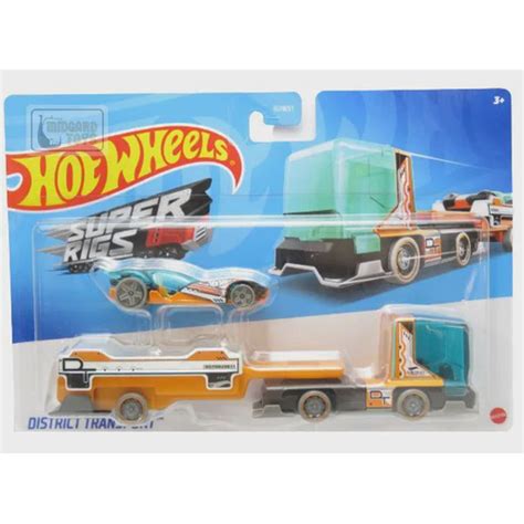 Caminh O Ve Culo Caminh Es De Transporte Super Rigs Hot Wheels No Shoptime