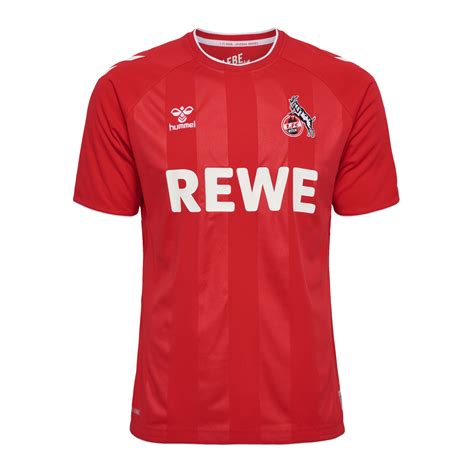 Hummel 1 FC Köln Trikot Away 2022 2023 Rot F3062 Replicas Fanshop