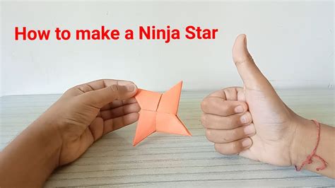 How To Make Ninja Star Origami Ninja Star Youtube