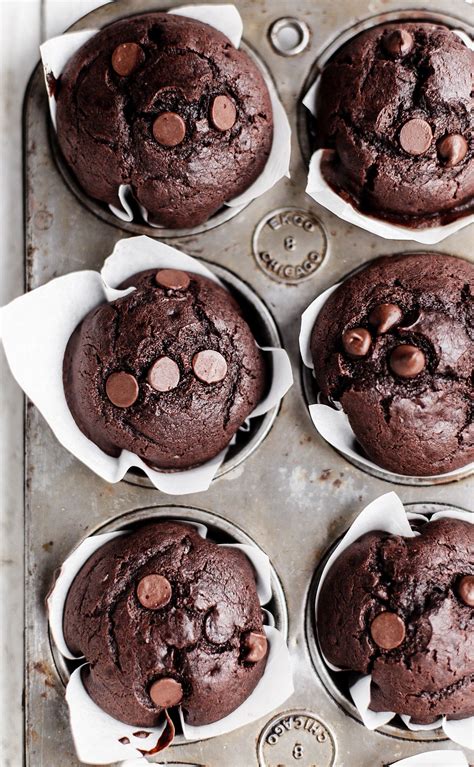 Double Chocolate Chip Muffins Artofit