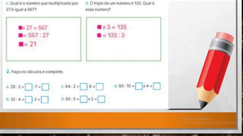 Atividade Valor Do Termo Desconhecido Adição E Subtração FDPLEARN