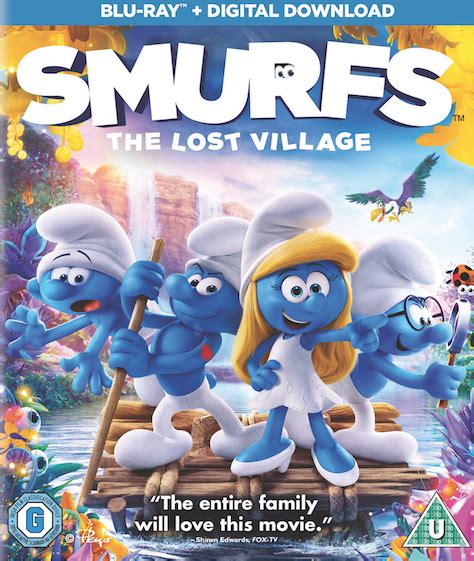 Smurfs The Lost Village Original Dvd Planet Store