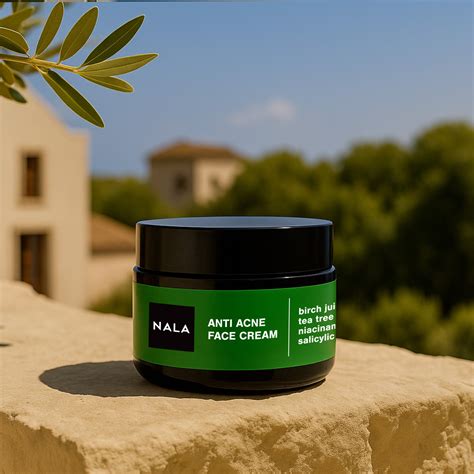 natural anti acne cream  niacinamide salicylic acid tea tree