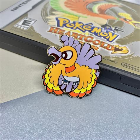 Pokemon Johto Legends Shiny Lugia Ho-oh Hard Enamel Pin Gold & - Etsy