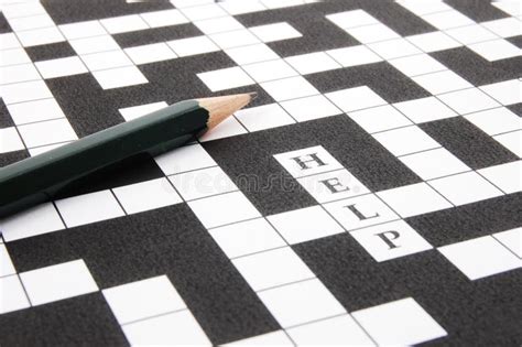 Crossword Puzzle Stock Photo Image Of Pencil Boxes Crossword 2009832