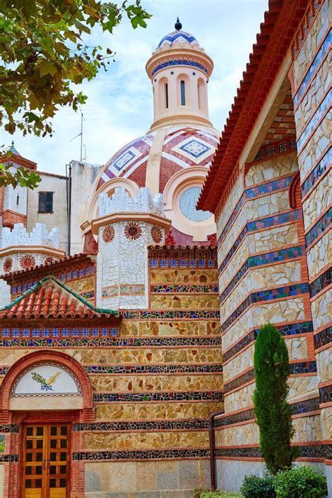 Iglesia De Sant Roma Lloret De Mar Costa Brava Catalu A Espa A Foto