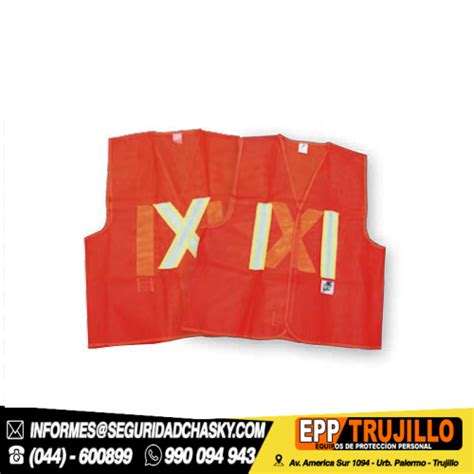 CHALECO MALLA RFX 100 Polyester Epp Trujillo Trujillo 3m Chasky