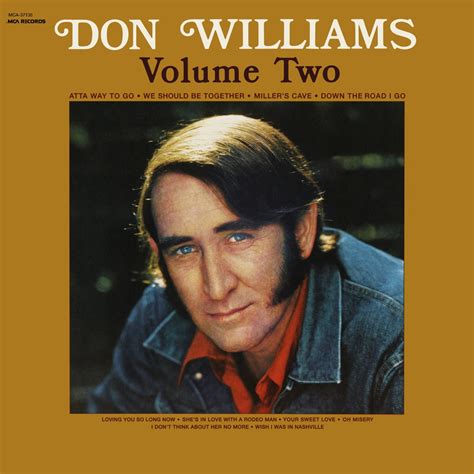 Don Williams - Volume 2 - Reviews - Album of The Year