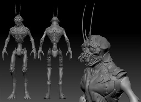 District 9 Alien WIP 3 by Grimnor on DeviantArt