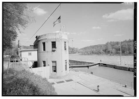 4 Upstream Elevation Of Lock And Dam No 7 Powerhouse Facing Southeast