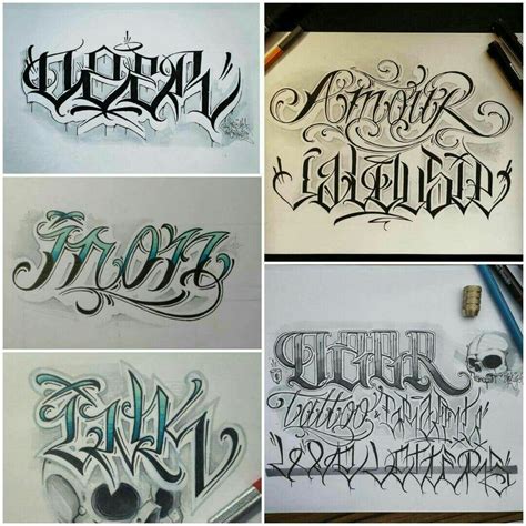 Chicano Style Tattoo Fonts