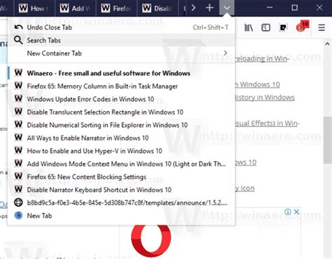 How To Search Tabs In Mozilla Firefox