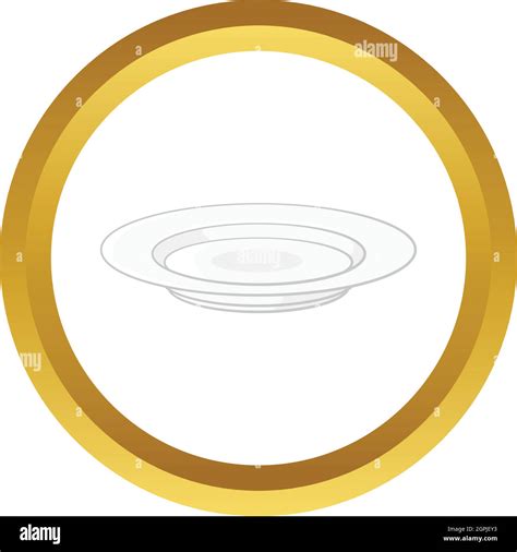 Soup Plate Vector Icon Stock Vector Image Art Alamy