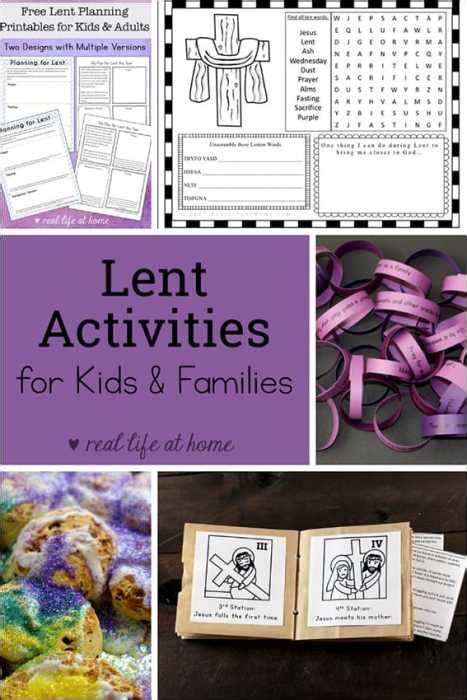 Lent Activities for Kids and Families (Resources, Printables, and More)