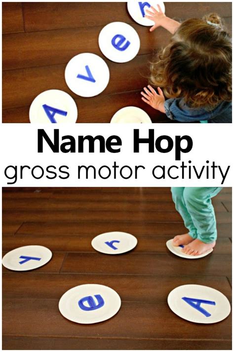 Name Hop Gross Motor Name Activity Artofit