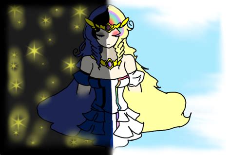 луна и сонце - ibisPaint