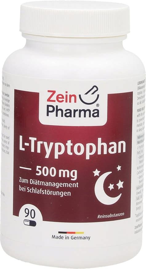 L Tryptophan Mg Zeinpharma Vitalabo