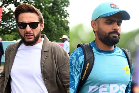 Shahid Afridi Suggests Dropping Babar Azam For New Opening Batter In