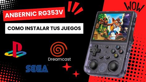 🔥 Anbernic Rg353v 🕹️ Como Instalar Mas Juegos Youtube