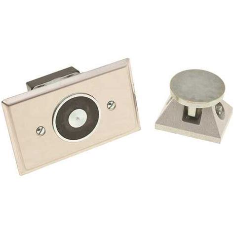 Dorma U021475 Dorma Electromagnetic Flush Recessed Mount Door Holder Aluminum