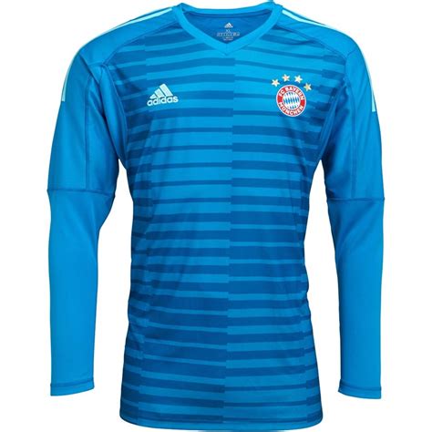 Adidas Herren Fcb Bayern Munich Adipro Torwart Fu Ball Trikot Blau