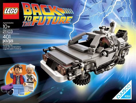 LEGO 21103 The DeLorean Time Machine Building Set | Best Christmas Toys