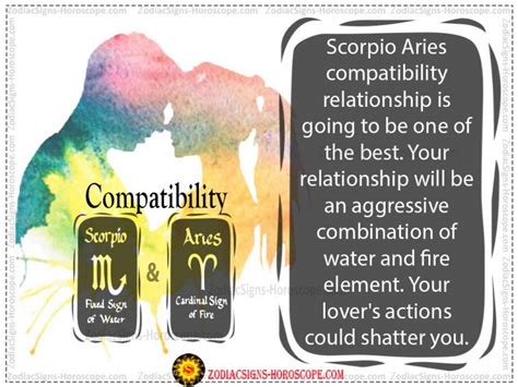 Scorpio and Aries Compatibility - Love, Life, Trust and Sex Compatibility