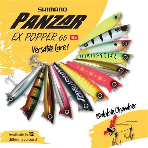 Shimano Panzar Expopper F Floating Fishing Lure Ref Xh T Se