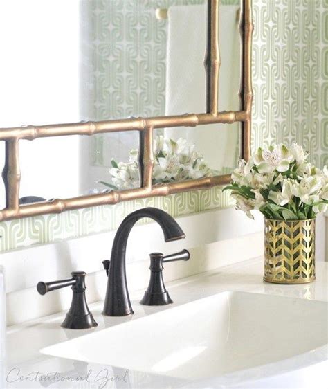 Gold Mirror Oil Rubbed Bronze Bathroom Faucet Bronze Bathroom Faucets