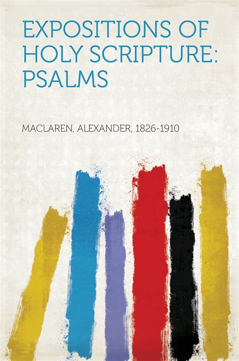 Maclaren Expositions Of Holy Scripture