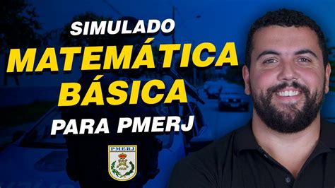 SIMULADO PMERJ MATEMÁTICA BÁSICA PMERJ YouTube