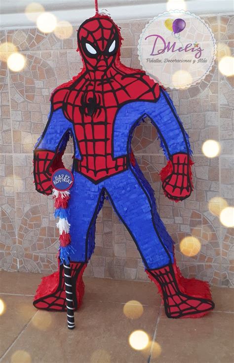 Top 79 imagen piñatas de spiderman de tambor Abzlocal mx