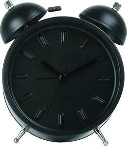 Amazon Present Time Karlsson Medium Twin Bell Alarm Clock Nude