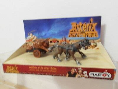 Comicsvalue Asterix Und Obelix Plastoy Streitwagen Set Mit Figur