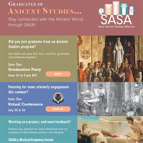 Ancient Studies Graduation Party | Save Ancient Studies