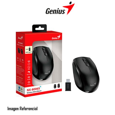 MOUSE GENIUS NX 8006S WIRELESS USB C BLU PN 31030036400 GENIUS