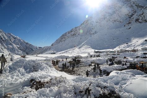 Kedarnath reconstruction after disaster in extreme winter and snowfall ...