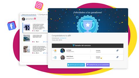 C Mo Hacer Concursos En Instagram Facebook Y Twitter Con Socialgest