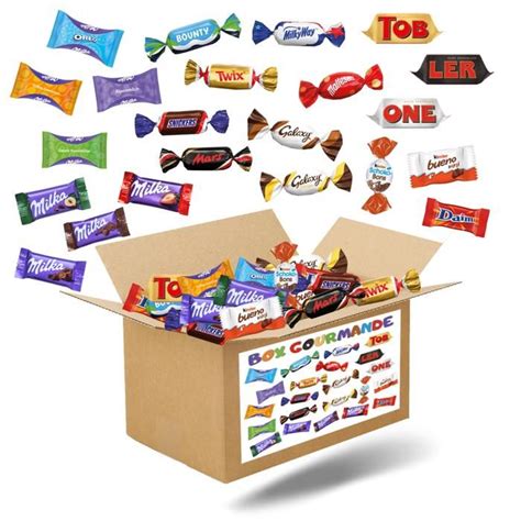 Box Gourmande Assortiment De Chocolats C L Brations Kinder