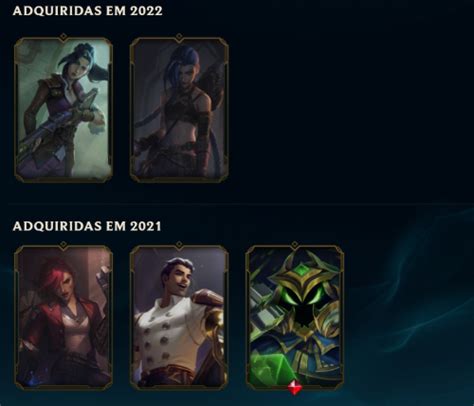 Conta unraked 19 skins e ícones raros League of Legends Contas GGMAX