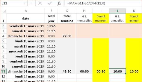 Calcul Heures Suppl Mentaires