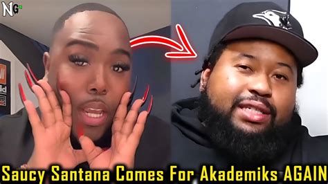 Saucy Santana Checks Dj Akademiks For Trolling Him And Yung Miami After