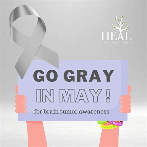 Go Gray In May Al Via Il Mese Dedicato Alla Sensibilizzazione Sui