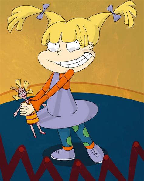 Angelica Pickles By Gale01 On Deviantart Rugrats Cartoon Cute