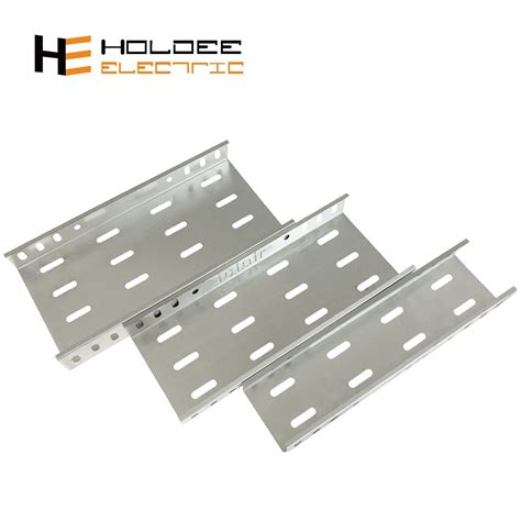 Hot Dipped Galvanized Steel Cable Tray And Power Perforated Cable Trays