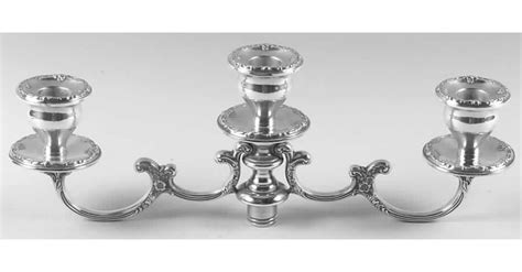 Melrose Sterling Hollowware Light Sterling Candelabra Branch