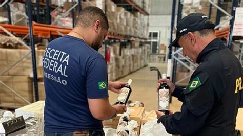 Receita E Prf Apreendem Mil Garrafas De Vinhos De Valor Milion Rio