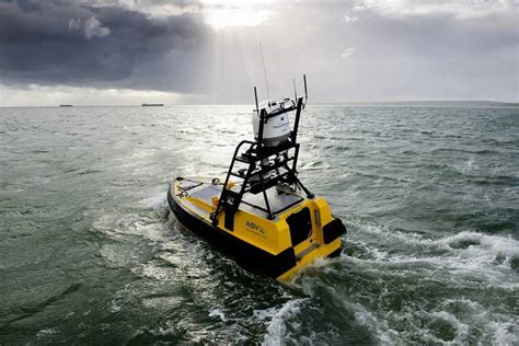 Asv Debuts New Unmanned Surface Vehicle